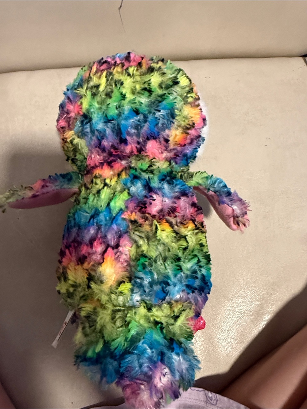 TY Plush Rainbow Owl - Owen - Picture 2 of 2